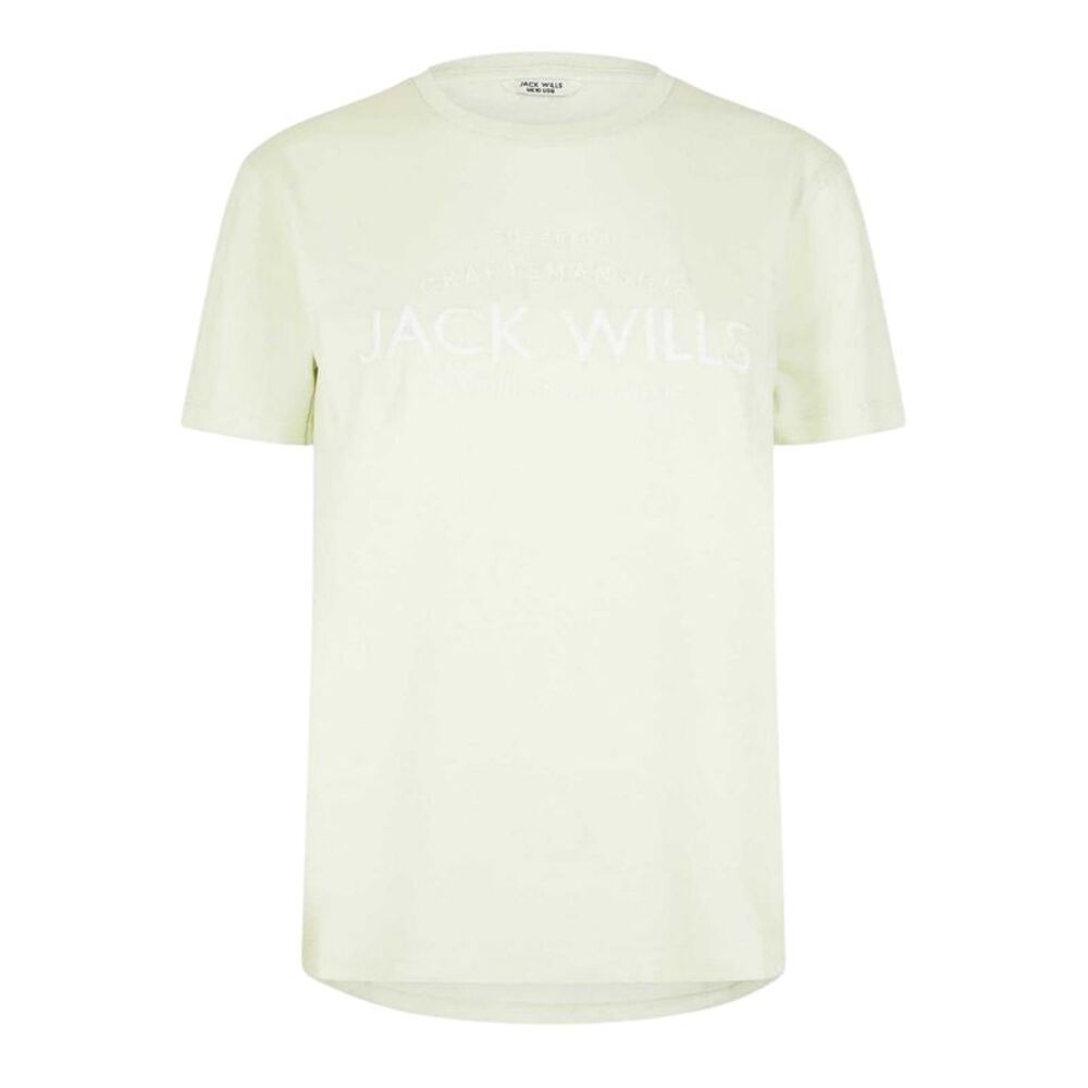 Jack Wills Womens/Ladies Forstal Boyfriend T-Shirt / Seaglass